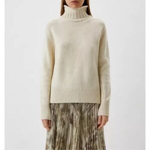 NWT Polo by Ralph Lauren Women's Wool And Cashmere Turtleneck Sweater. S. $198